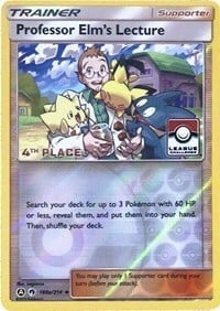 Lost Thunder Professor Elm’s Lecture #188a Fourth Place Promo